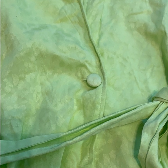 AFRM Lime Green One Button Pocketed Duster Small - Picture 6 of 8